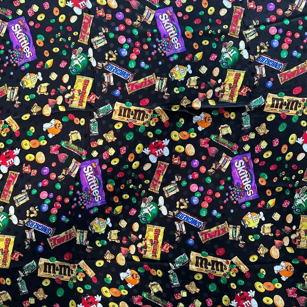 Vintage Planet Mars 100% Silk, 43